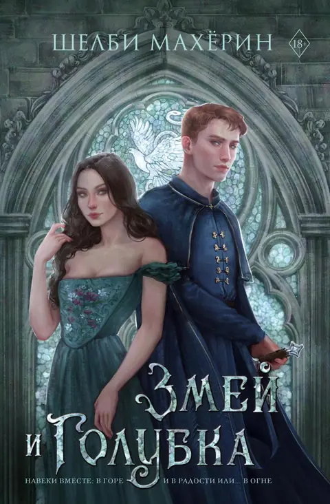 Обложка книги «Змей и голубка», Шелби Махёрин