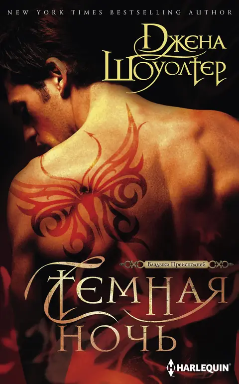 Обложка книги «Тёмная ночь», Джена Шоуолтер